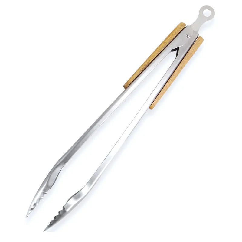 18" Acacia Wood Tongs - The Legit Pit