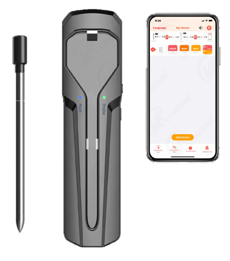 2 - in - 1 Wireless Smart Probe Thermometer - The Legit Pit