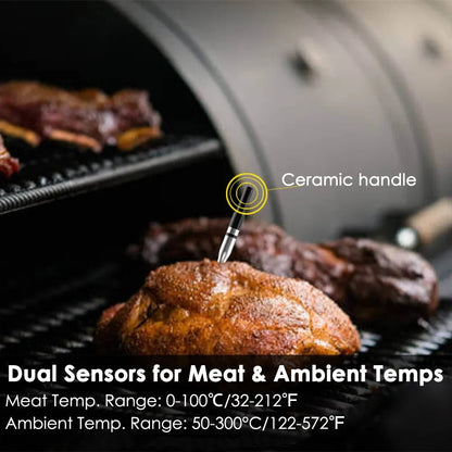 Dual - Measuring Wireless Smart Thermometer - The Legit Pit