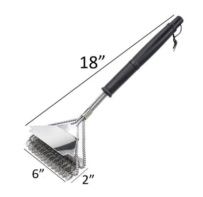 Grill Brush and Scraper - The Legit Pit