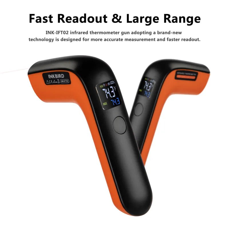 High Heat Digital Infrared Thermometer - The Legit Pit