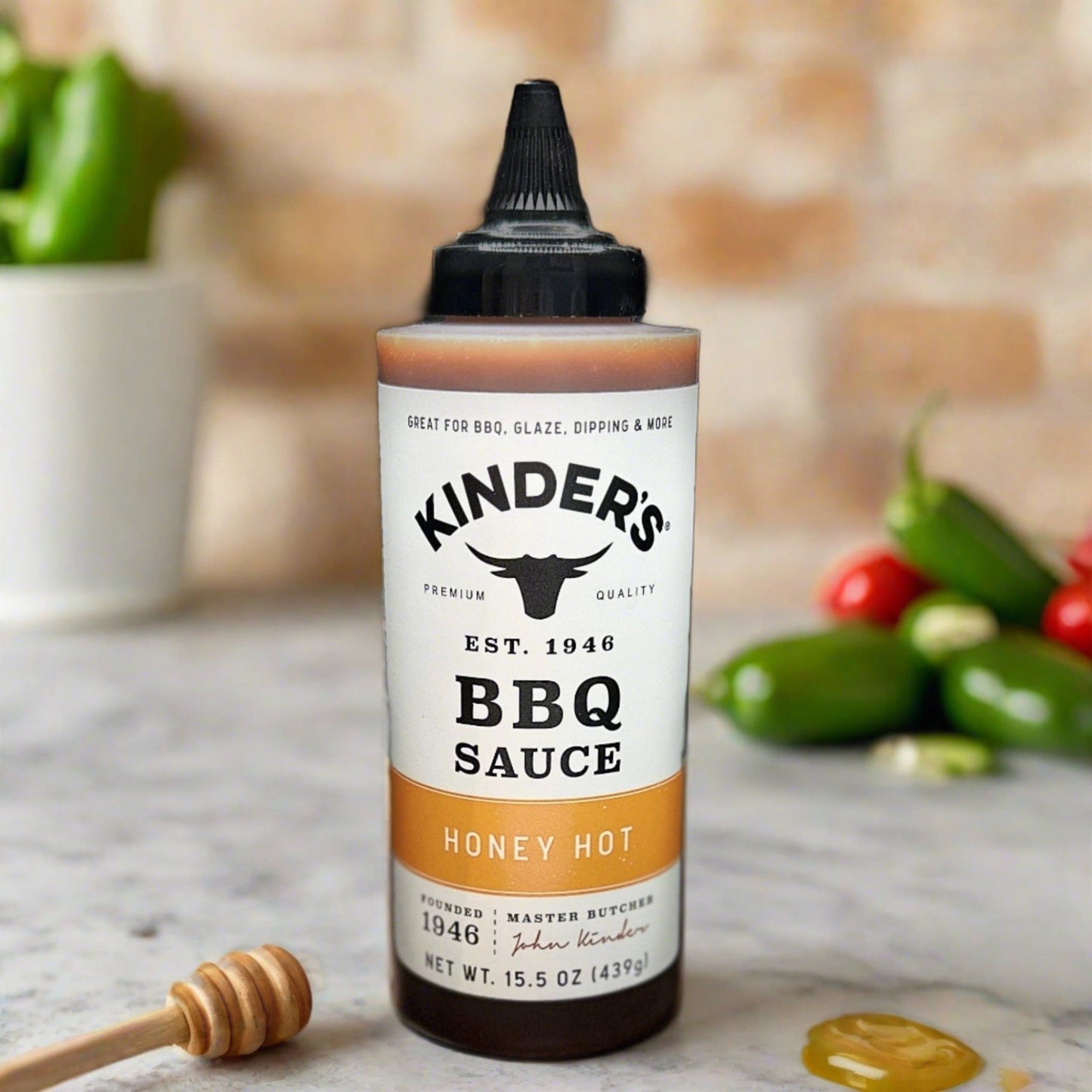 Kinder's Honey Hot BBQ Sauce - The Legit Pit