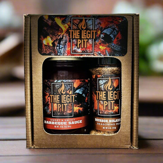 Sauce & Rub Gift Set - The Legit Pit